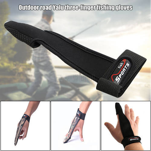 Fishing Gloves One Single Finger Protector Non-Slip Tools Accessories for Outdoor YS-BUY