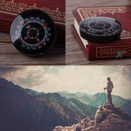 New Portable Mini Oiling Survival Button Compass Hiking Camping Practical Guider F16 21 Dropshipping