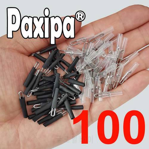 100 pieces Enganche Rapido Fast Fishing Snaps enchufe rapido Safety Lead Snap Fishing Accessories Connector Fast Hook