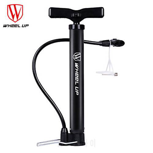 WHeeL UP Portable Mini Bicycle Pump High Pressure 120PSI Bicycle Hand Pump Steel Cylinder Basketball Pump Bicycle Accessories