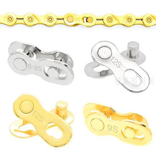 Chain Connector Lock Quick Link Road Bike Buckle Joint Magic Buckle MTB Accessories Cycling Parts 6/7/8/9/10/11/12 Speed