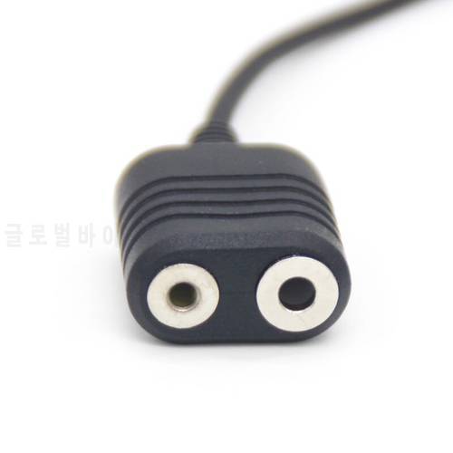 Adapter Cable Baofeng UV-9R Plus Waterproof to 2 Pin Headset Speaker Mic Y3ND