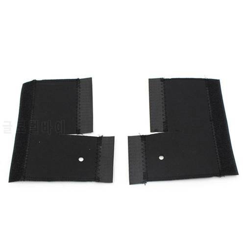 2Pc Cycling MTB Bike Bicycle Front Fork Protector Pad Wrap Cover Set Black