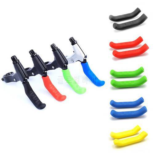 1 Pair Brake Lever Silicone Cover Brake Silicone Sleeve Universal Brake Lever Body Protection Cover Accessories