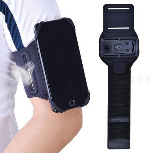 Detachable 360 Rotatable Sports Armband Running Working Hiking Phone Holder