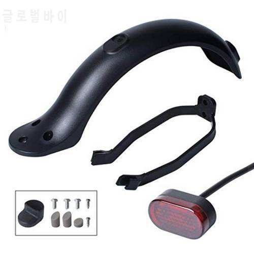 Scooter Wings Rear Fender Mudguard Support Taillight Replacement Parts Kits for Xiaomi M365/ M365 Pro Scooter Accessories