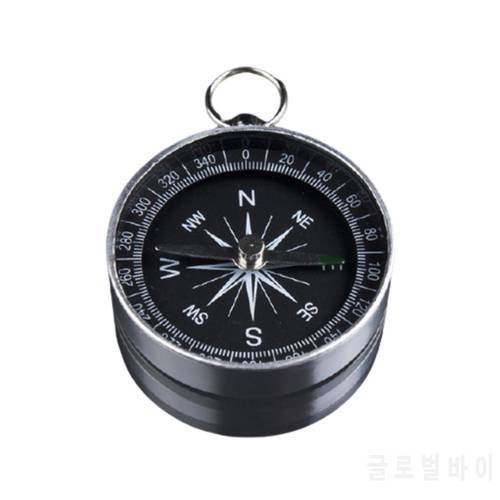 Mini Pocket Compass Hiking Lightweight Aluminum Wild Survival Professional Compass Navigation Tool Tourism Kompas Hunting