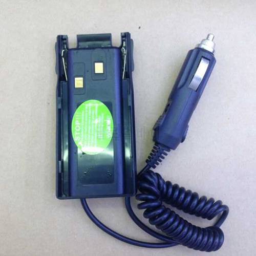 honghuismart Good Quality input DC12V car charger eliminator for BaoFeng BF-UV82,BF-UV89,BF-UV8D etc walkei talkie