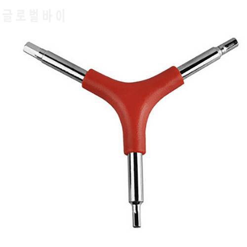3-Way Hex Wrench 4/5/6/7/8/9mm Y-Shaped Wrench Hex Spanner Bicycle Repair Tool Cycling Mountain Bike MTB Bicycle MTB Repair Tool