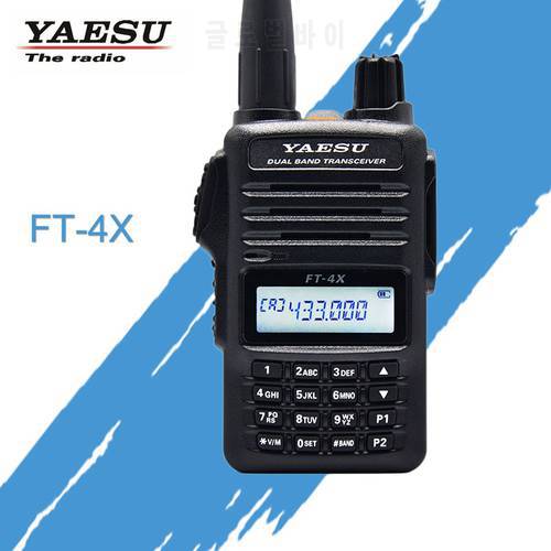 Yaesu FT-4XR Handheld Walkie Talkie Dual Band Multi-Function Two Way Radio Transceiver New Release