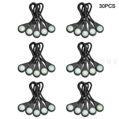 Zipper Pull Ideal Kit Markers Ultra-Bright Glow In The Dark Night For Coats Jackets Rucksacks Tent Zippers Outdoor Camping Tool