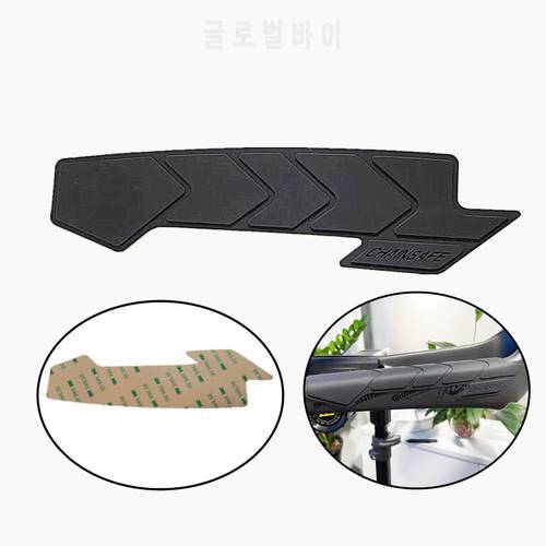 Bicycle Chain Protector Black Cycling Care Chain Posted Guards MTB Bicycle Frame Chain Cover sticker Cycling Bike Accessories