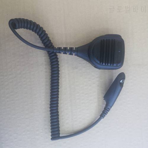 PMMN4021A MIC microphone speaker handfree for motorola gp328 gp338 gp340 ptx760 pro5150 etc walkie talkie with extra 3.5mm jack