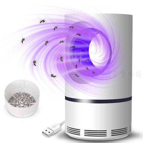 Electronic Mosquito Killer Lamp USB Power UV Mosquito Trap Light Anti-mosquito Lamp Pest Repeller Camping Light
