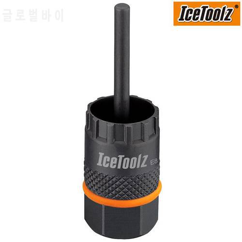 Icetoolz Bicycle Freewheel Tools 09C1 Cassette Lockring Tool with Guide Pin Bike Repair Tools Center Lock Disc Brakes Remover