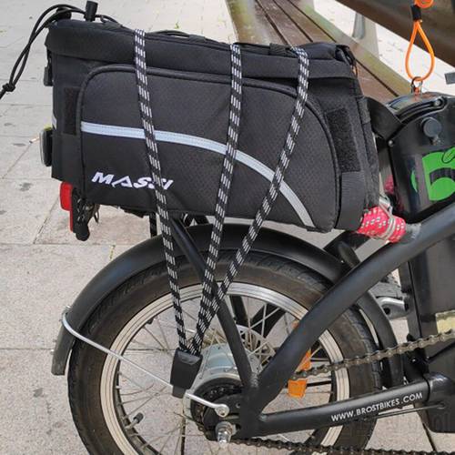 MTB Bicycle Outdoor Luggage Rope Bike Cycling Hooks Bandage Straps Belt Rope Luggage Rack Carrier Elastic Band Bike Accessories