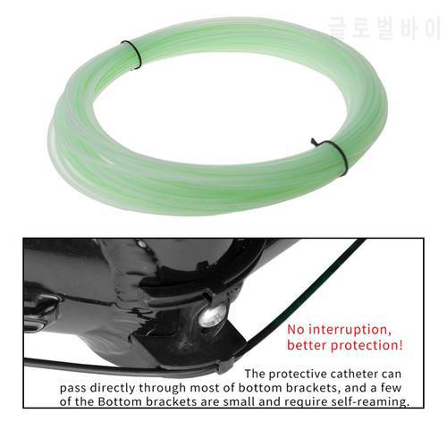 Mountain Bicycle Brake Cable Housing, 3m Bike Cable Housing Cycling Wires Pipe Oiling Tube Dustrpoof for Road MTB Bikes
