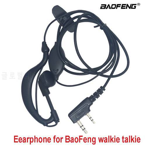 New baofeng Original earphone headset earpiece for baofeng walkie talkie UV-5R BF-888S headset