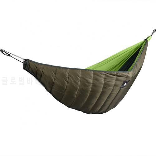 Winter Outdoor Portable Camping Thicken Windproof Warm Cotton Hammock Quilt Blanket Accessory for Camping Camp Sleeping Gears