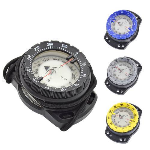 New 50m Watch Balanced Waterproof Compass Underwater Compass Diving Scuba Compass Compass Luminous High Quality