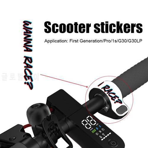 For Xiaomi M365 1st Generation/Pro/1s/G30/G30LP Scooter Modification Stickers Dial Throttle Stickers