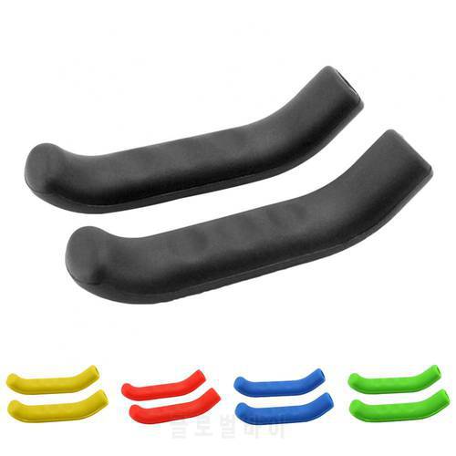 50% Hot Sale 1Pair Bicycle Mountain Bike Hand Brake Levers Silicone Sleeve Handles Protection Covers Grip Bike Brakes Accessorie