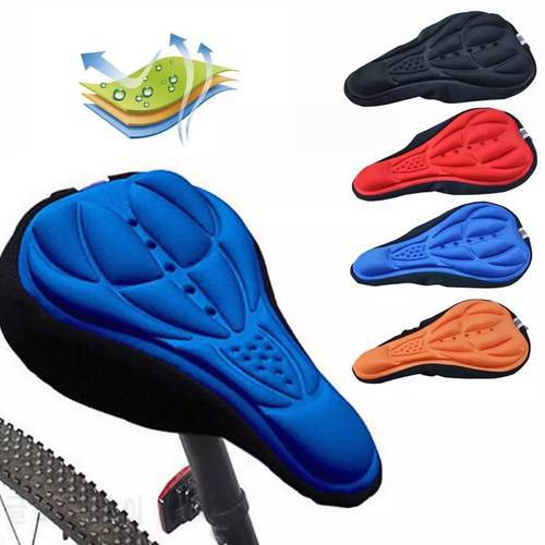 3D Bicycle Saddle Seat NEW Soft Bike Seat Cover Comfortable Foam Seat Cushion Cycling Saddle for Bicycle Bike Accessories