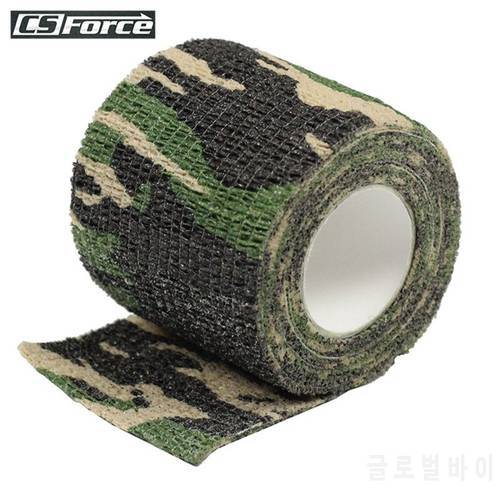 Elastic Stealth Military Waterproof Hunting Camouflage Tape For Gun Paintball CS War Airsoft Refle Shooting Camping Travel Kit