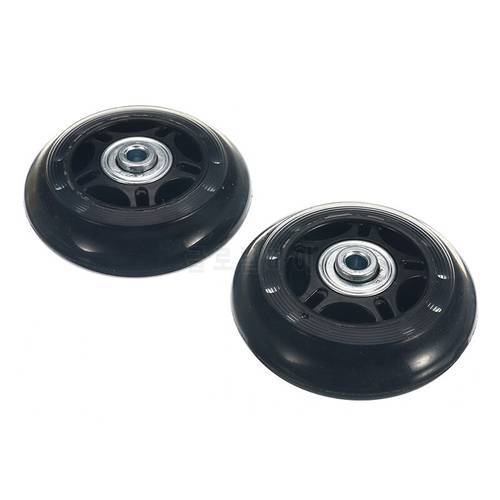 70×24mm Rubber Luggage Wheels Durable Replacement Wheels Travel Luggage Wheel Suitcase Wheels with Screw Bag Accessories Parts
