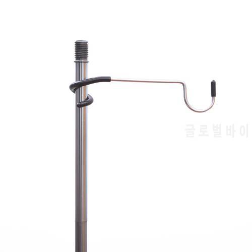 Pole Post Lamp Holder Hook Equipment Hunting Lantern Hanger Outdoor Tent Camping Family Outdoor Camping Pesca Tackle Accessories
