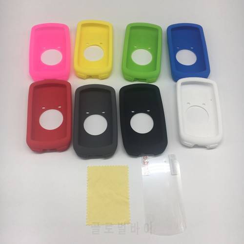 Outdoor Cycling computer Silicone Rubber Protect Case + LCD Screen Film Protector For Garmin Edge 1030