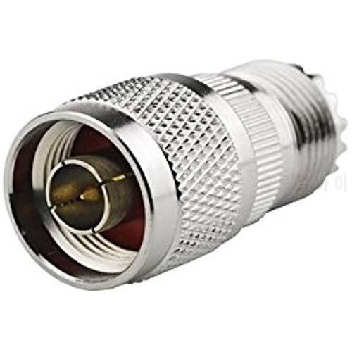 N Type Male To UHF PL259 Female SO-239 Adapter SL16 RF Coaxial Cable Connector for Yaesu Radios FT-7900R FT-8900R