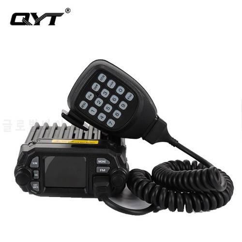 Mini Mobile Radio QYT KT-8900D Dual Band Mobile Transceiver 25W UHF/VHF 136-174/400-480MHz Walkie talkie kt 8900d