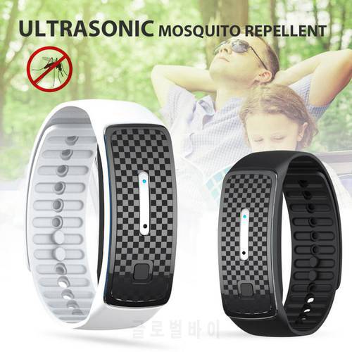 Ultrasound Mosquito Repellent Bracelet Anti Insect Wrist Band Bug Repeller Intelligent Outdoor Ultrasonic Mosquito Repellent