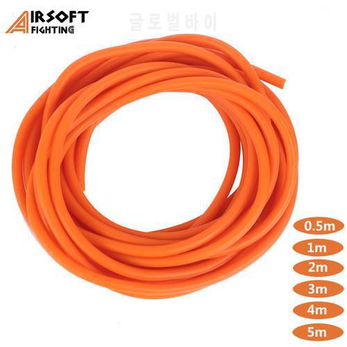 0.5m/1m/2m/3m/4m/5m Natural Latex Rubber Tube Elastic Slingshots Catapults Tube Band For Hunting Camping Shooting Bow Tool