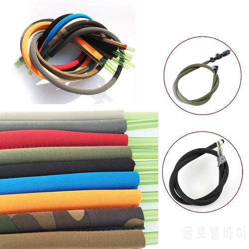 Hydration Tube Cover Water Bladder Tube Cover Tube Sleeve Fit 9.5 X 7mm Tube Multi-Color Flexible Neoprene Outdoor Camping Tools
