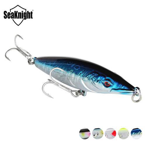 SeaKnight Brand SK054 Floating Pencil Fishing Lure 16g 110mm Topwater Hard Fishing Bait Long Casting Fishing Accessories