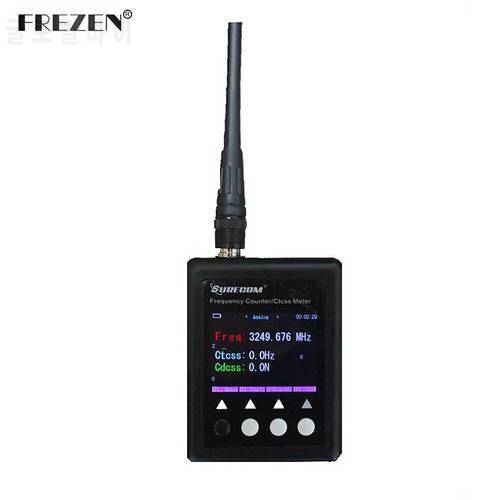 SURECOM Digital Radio Tester 27Mhz-3000Mhz Decoder Portable Frequency Counter For Walkie Talkie Sf401 Plus CTCSS CDCSS Meter