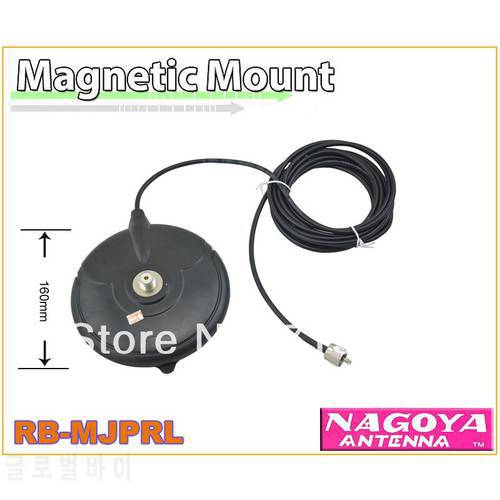 Walkie Talkie Mobile Radio Antenna Mount Nagoya RB-MJPRL Strong Vaccum Strong Magnet Mount W/ RG-58A/U 5M 50ohm Coaxial Cable