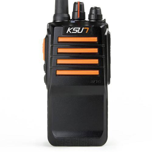 KSUN X-60 Walkie-Talkie Outdoor Three-Proof Walkie-Talkie Shatter-Resistant Dust-Proof Handheld 50 Civil 10 km 10W