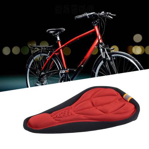 NEW 1pcs Breathable Bicycle Saddle Cover Sponge Comfort Saddle Seat Pad Cover Bike Cushion Cover Bicycle Accessories