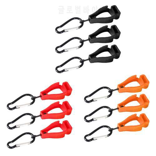 3/6/9pcs Guard Labor Work Clamp Grabber Catcher Safety Work Tools Anti-lost Working Glove Clip Multifunctional Glove Clip Holder