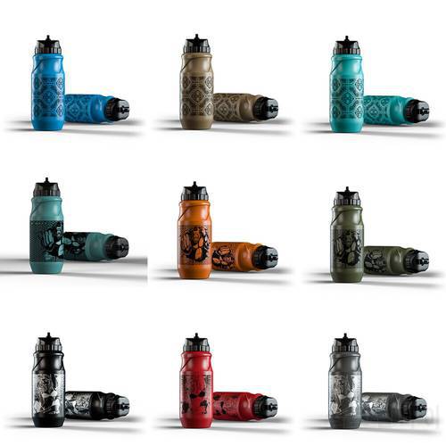 Cycling Water Bottle 650ml Leak-proof Squeezable Taste-free BPA-free Plastic Camping Hiking Sports Bicycle kettle