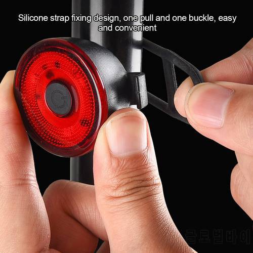 Bicycle Rear Light Battery Type Bike Warning Lamp Red Light Safety Taillight Tail 8-15 Hours Lamp For Road Mtb Bike Seatpost