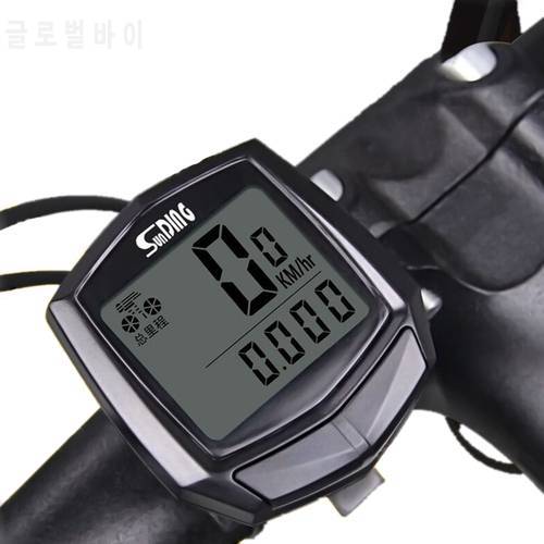 1PCS Waterproof Wired Digital Bike Ride Speedometer Odometer Bicycle Cycling Speed Counter Code Table Bicycle Accessories