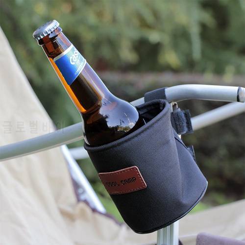 Outdoor Camping Cup Holder Chair Cup Stand Support Fishing Chair Drinks Tray for Beach Fishing Camping Picnic Portable