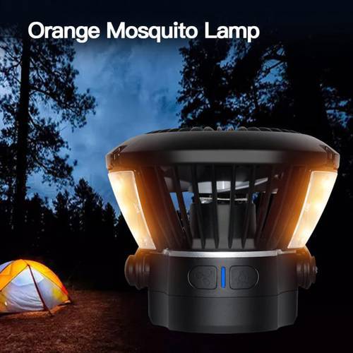 Multi-function Folding Camping Mosquito Repellent Lamp Fan Portable Fan Mosquito Repellent Lighting Dual Use