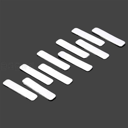 10 PCS Golfer Adhesive Lead Tape Strips Add Power Weight To GOLF CLUB Tennis Racket Iron Putter Racquets Golf Accessaries