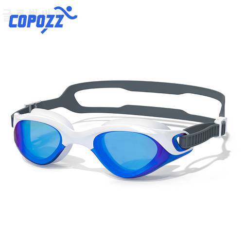 COPOZZ Women Men Adults HD Anti-Fog UV Protection Swimming Goggles Water Sport Diving Swim Glasses With Portable Box Set