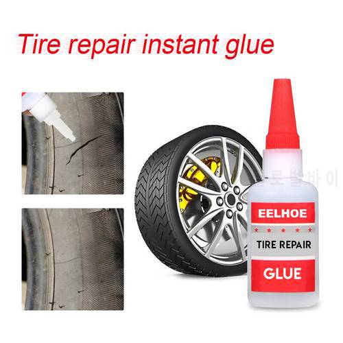 2PCS 30ml/50ml Bicycle Tyre Fix Glue Tire Tyre Rubber Patch Sealant Glue Car Tire Puncture Patch Repair Tools Bicycle Accessorie